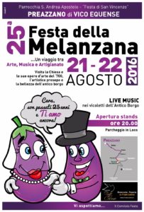 Festa della Melanzana 2016 a Preazzano di Vico Equense