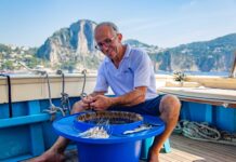 Esperienza pesca a Capri da Sorrento